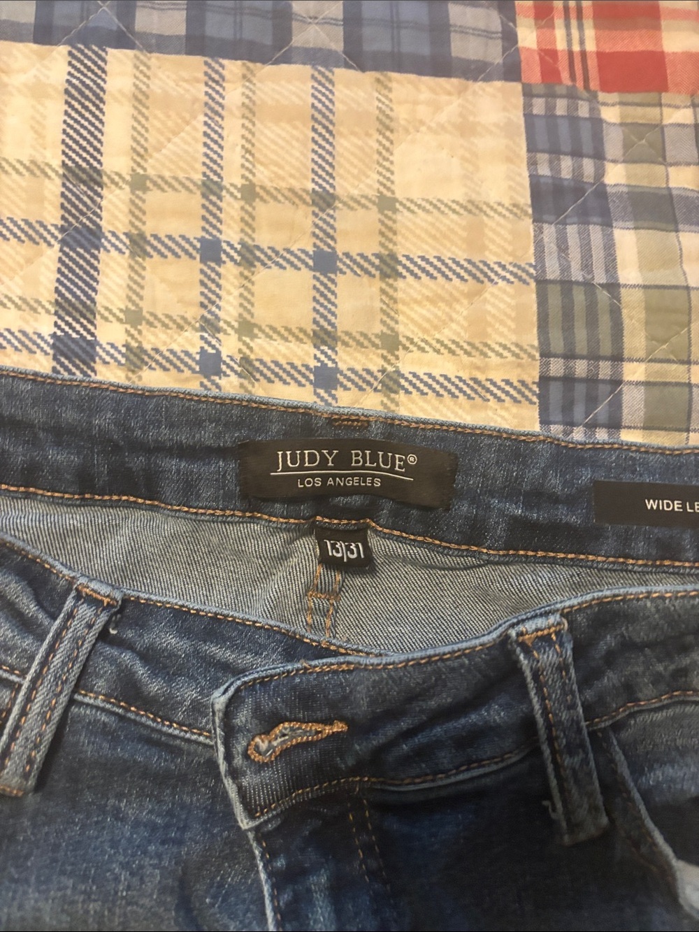 Judy Blue Men’s Dark Blue Relaxed Fit Jeans